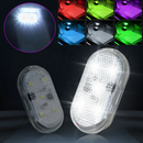 Luz de LED Portátil com Toque Recarregável Branca 3 Pcs