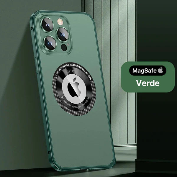 Case iPhone Nano Alumínio com Proteção de câmeras e MagSafe