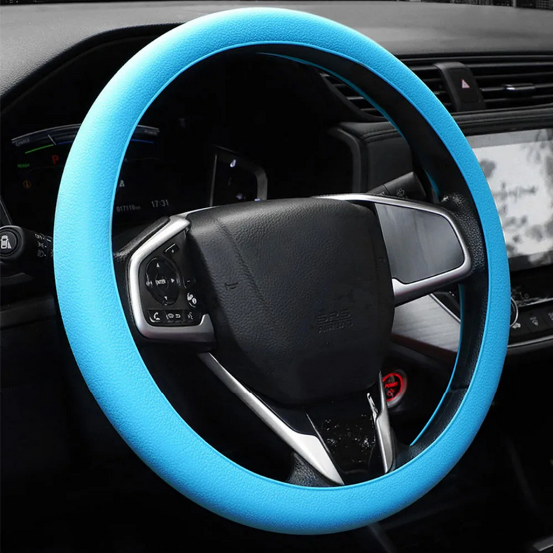 Capa de Volante Antiderrapante Texturizada Premium