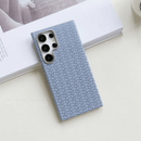 Case Samsung em Couro Xadrez Minmalista