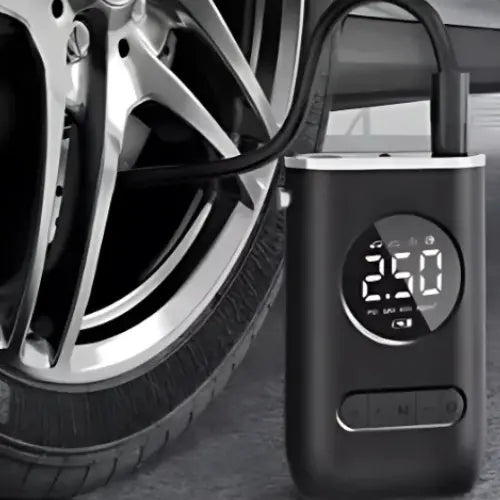 Compressor de Ar Portátil Elétrico Digital Calibrador JetPro™ + Bicos Grátis