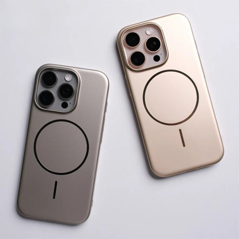 Case Minimalista para iPhone Fosca com Carregamento MagSafe