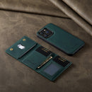 Capa de Couro Luxuosa 2 em 1 MagSafe