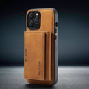 Capa de Couro Luxuosa 2 em 1 MagSafe