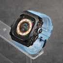 Case Apple Watch de Aço Inoxidável com Pulseira