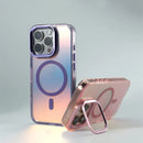 Case iPhone Transparente Nano Glow com carregamento MagSafe