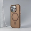 Case iPhone Efeito Matte Minimalista com Carregamento MagSafe