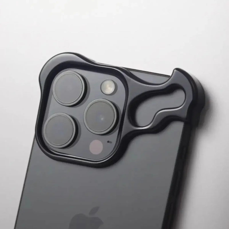 Case iPhone Minimalista + Lentes de câmeras de proteção