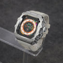 Case Apple Watch de Aço Inoxidável com Pulseira