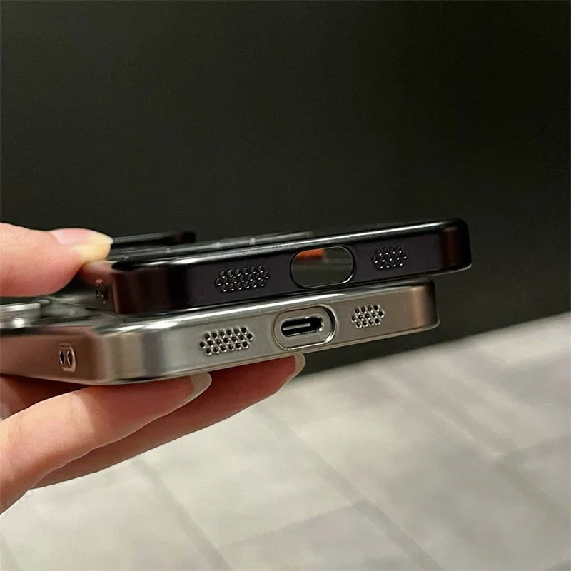 Case iPhone Matte com carregamento MagSafe e Design Minimalista
