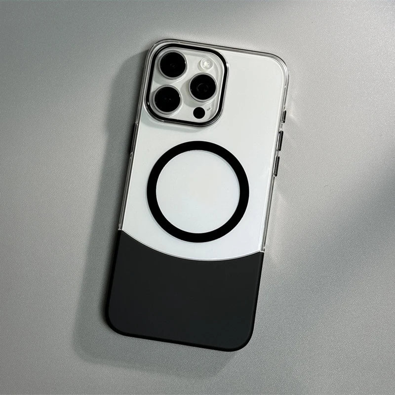 Case iPhone Nano Dual com carregamento MagSafe e design Minimalista