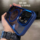 Case iPhone com Proteção de Lentes e Tela com carregamento MagSafe