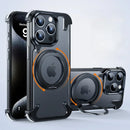 Capa iPhone MagSafe Magnética de Alumínio com Rotação de 360°