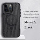 Case iPhone Nano Carbon com carregamento MagSafe