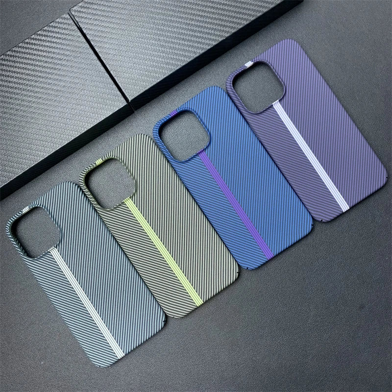 Case iPhone Carbon Prime em Fibra de Carbono Minimalista