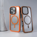 Case iPhone Anti-Impacto Minimalista Premium com Carregamento MagSafe