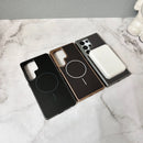 Case Samsung Carbono Luxo com Carregamento MagSafe