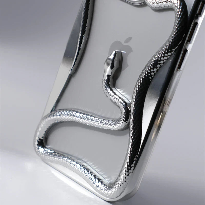 Case iPhone Nano Snake com Design Minimalista