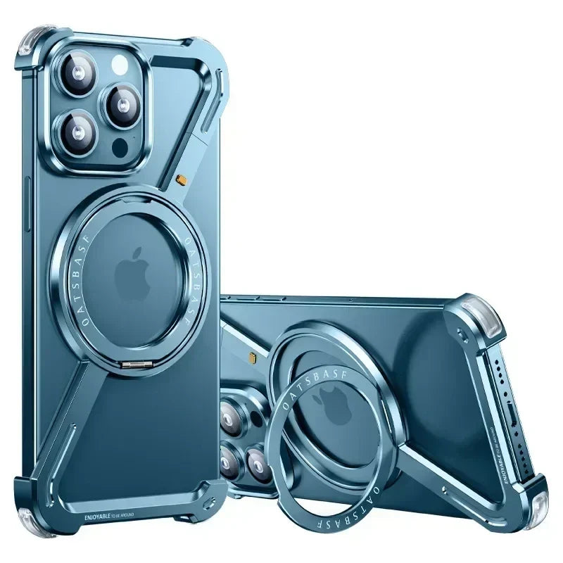 Case iPhone Nano Z em Alumínio e carregamento MagSafe