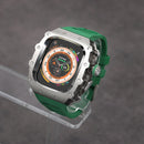 Case Apple Watch de Aço Inoxidável com Pulseira