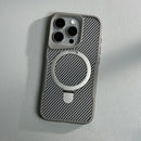 Case iPhone Anti-Impacto Carbono com Carregamento MagSafe