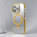 Case iPhone Transparente com Design Minimalista e Carregamento MagSafe