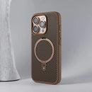 Case iPhone em Fibra de Carbono Anti-Impacto com Carregamento MagSafe