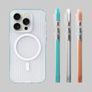Case iPhone Geometrica 3D com carregamento MagSafe
