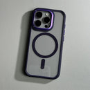 Case iPhone Transparente Minimalista com carregamento MagSafe