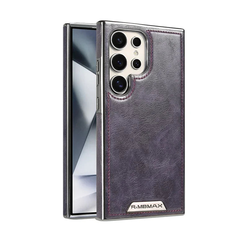 Capa de Couro Genuíno Samsung com Carregamento MagSafe