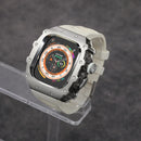 Case Apple Watch de Aço Inoxidável com Pulseira