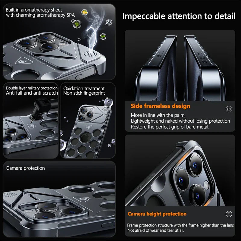 Iphone Ultra Proteção em liga metálica