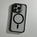 Case iPhone Transparente Minimalista com carregamento MagSafe