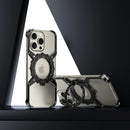 Case iPhone em metal e suporte 360º