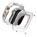 Case Apple Watch Transparente com Pulseira em Borracha