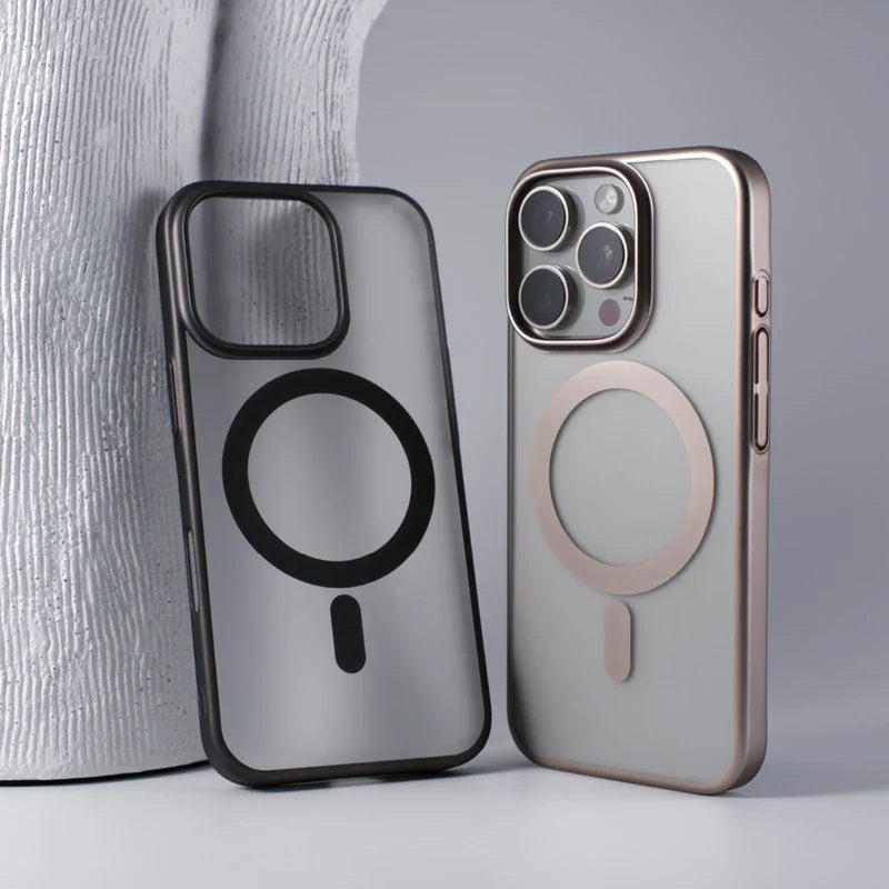 Case iPhone Super Premium Minimalista com MagSafe