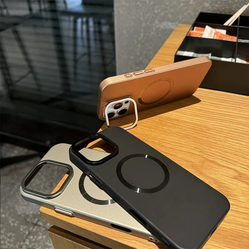 Case iPhone Nano Matte Minimalista e carregamento MagSafe