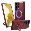 Case Samsung em Couro Premium e carregamento MagSafe