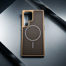 Case Samsung Carbono Luxo com Carregamento MagSafe