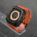 Case Apple Watch de Aço Inoxidável com Pulseira