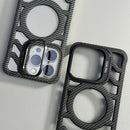 Case iPhone Slim Carbon e carregamento MagSafe