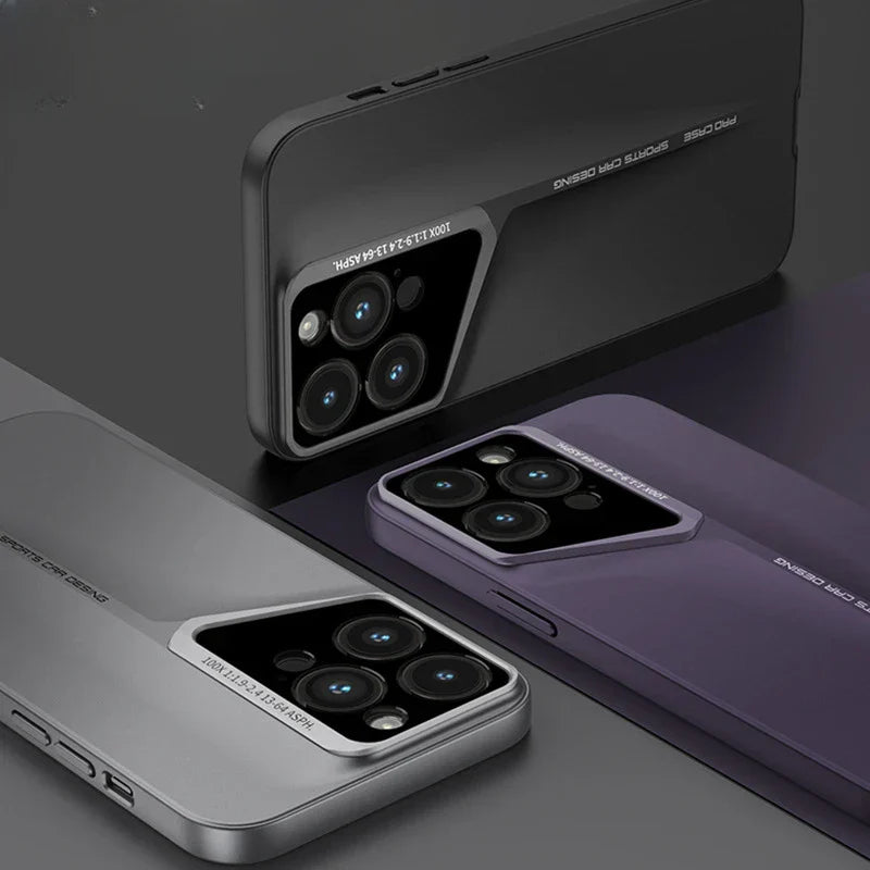 Case iPhone com proteção completa de câmeras