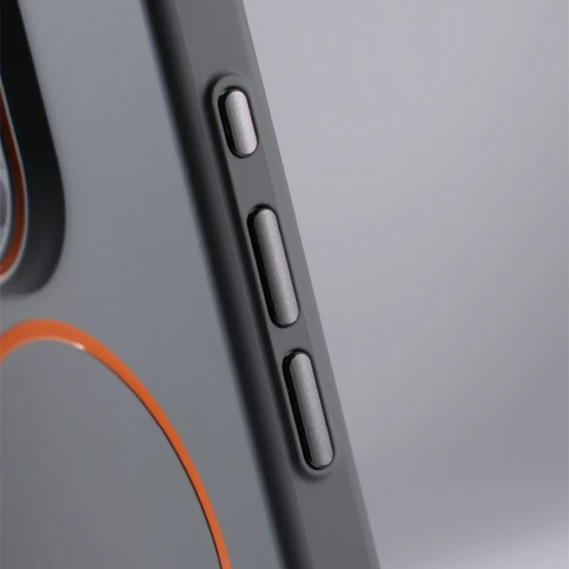 Case iPhone Minimalista Fosca com Design Slim e Carregamento MagSafe