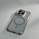 Case iPhone Transparente Minimalista com Carregamento MagSafe