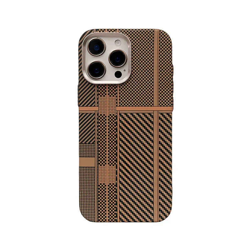 Case iPhone em Fibra de Carbono MagSafe Exclusiva