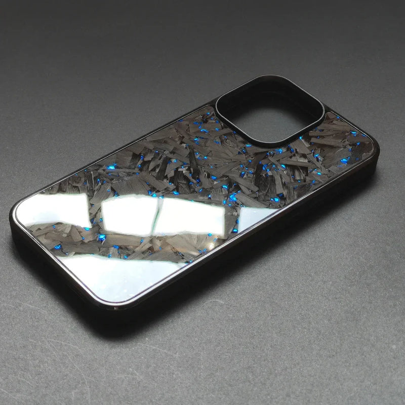 Case iPhone em Fibra de Carbono Legítimo Anti Impacto