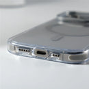 Case iPhone Transparente com MagSafe e suporte reclinável