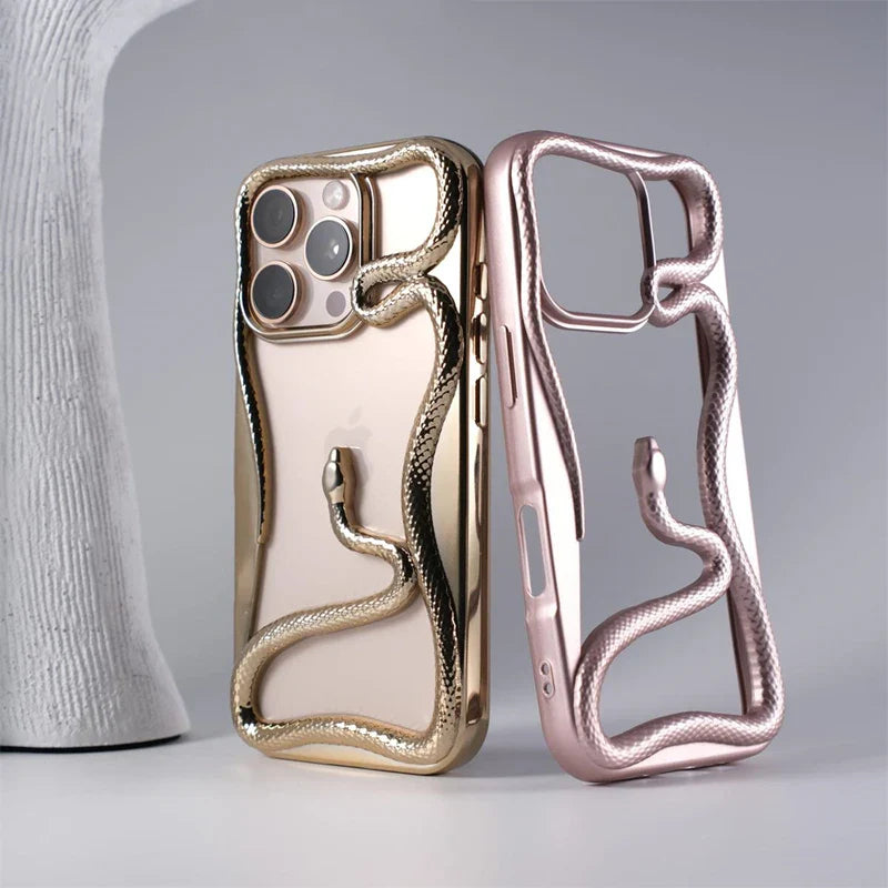 Case iPhone Nano Snake com Design Minimalista