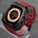 Case Apple Watch de Aço Inoxidável com Pulseira