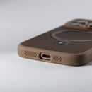 Case iPhone em Fibra de Carbono Anti-Impacto com Carregamento MagSafe
